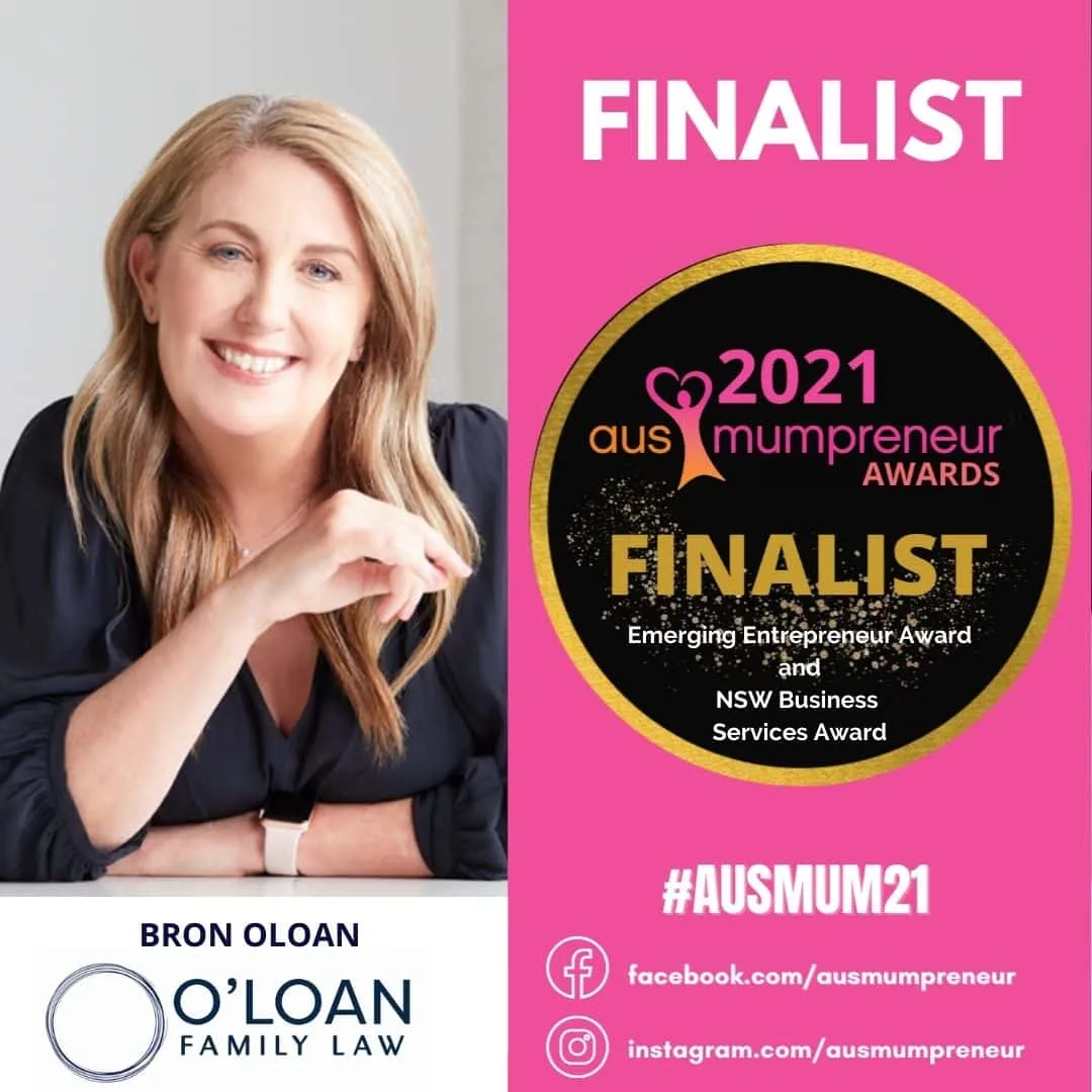Finalist in 2021 AusMumpreneur